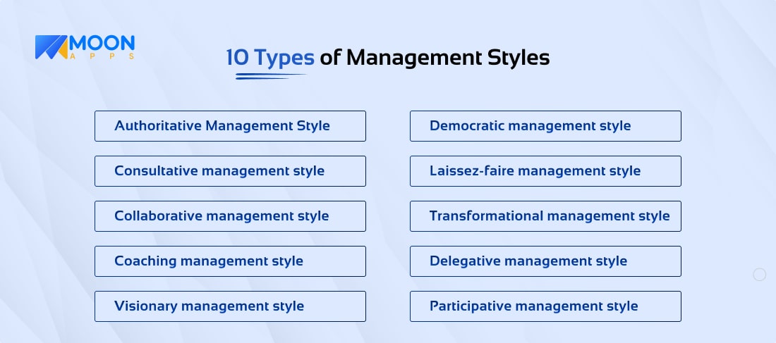 10 Types of Management Styles