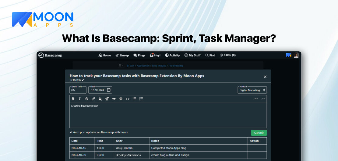 What Is Basecamp Sprint, Task Manager