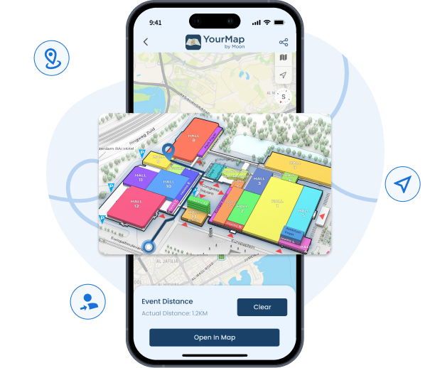 Accurate Indoor Navigation for Exhibitors